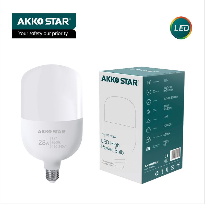 AKKOSTAR 5W E27 Household LED Bulb Energy-saving Lamp