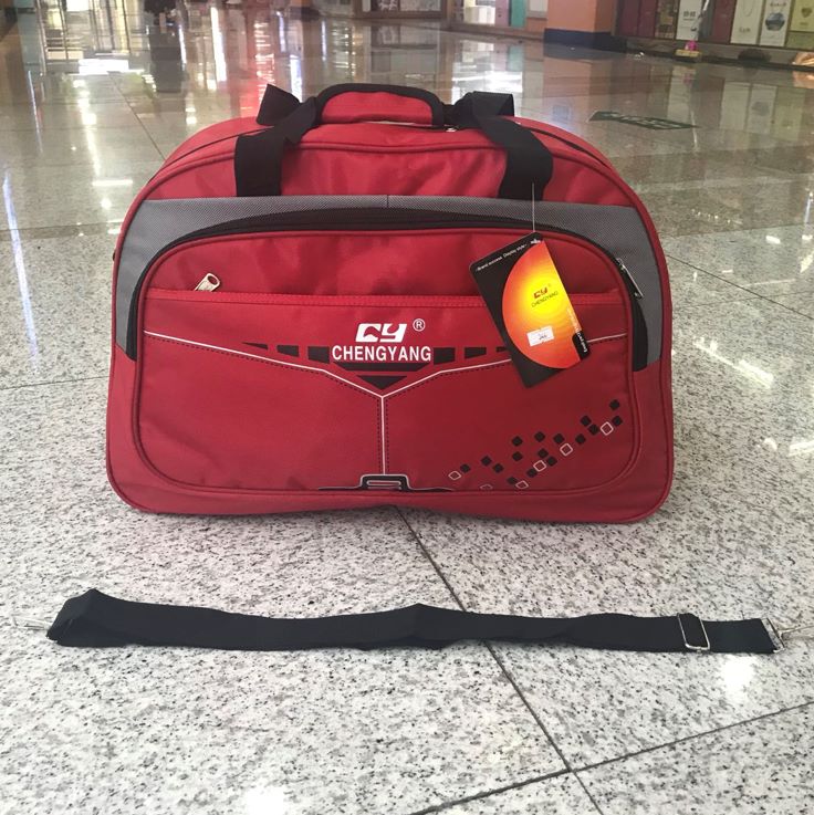 Yiwu quality waterproof nylon hand-held travel bags, business trip and travel luggage bags for men and women, short-distance travel bags details Picture