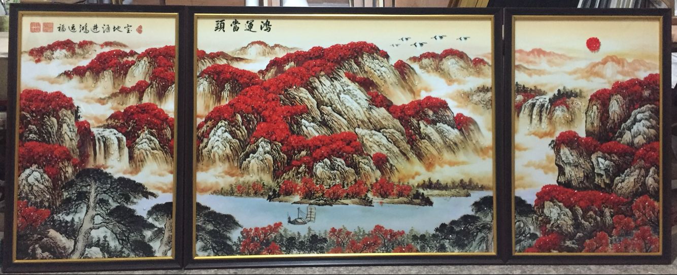 Crystal diamond painting details Picture