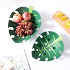 北欧风家用客厅茶几塑料果盘创意个性过年零食盘水果盆糖果盘摆件