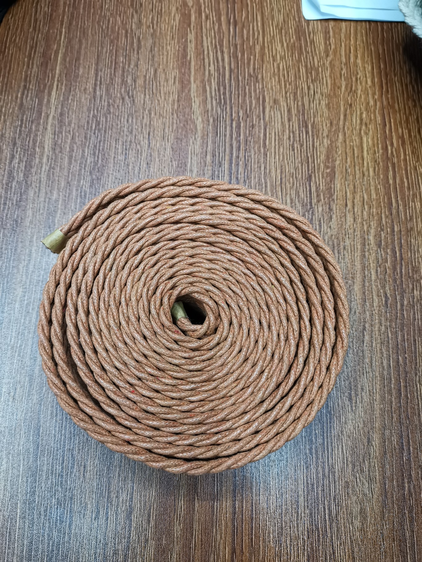 Wax rope braided belt manual braided belt manufacturer direct selling