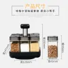 Wholesale of Aimeno kitchenware creative Glass European-style rotating glass seasoning bottles and jars gift sets Application Scenario