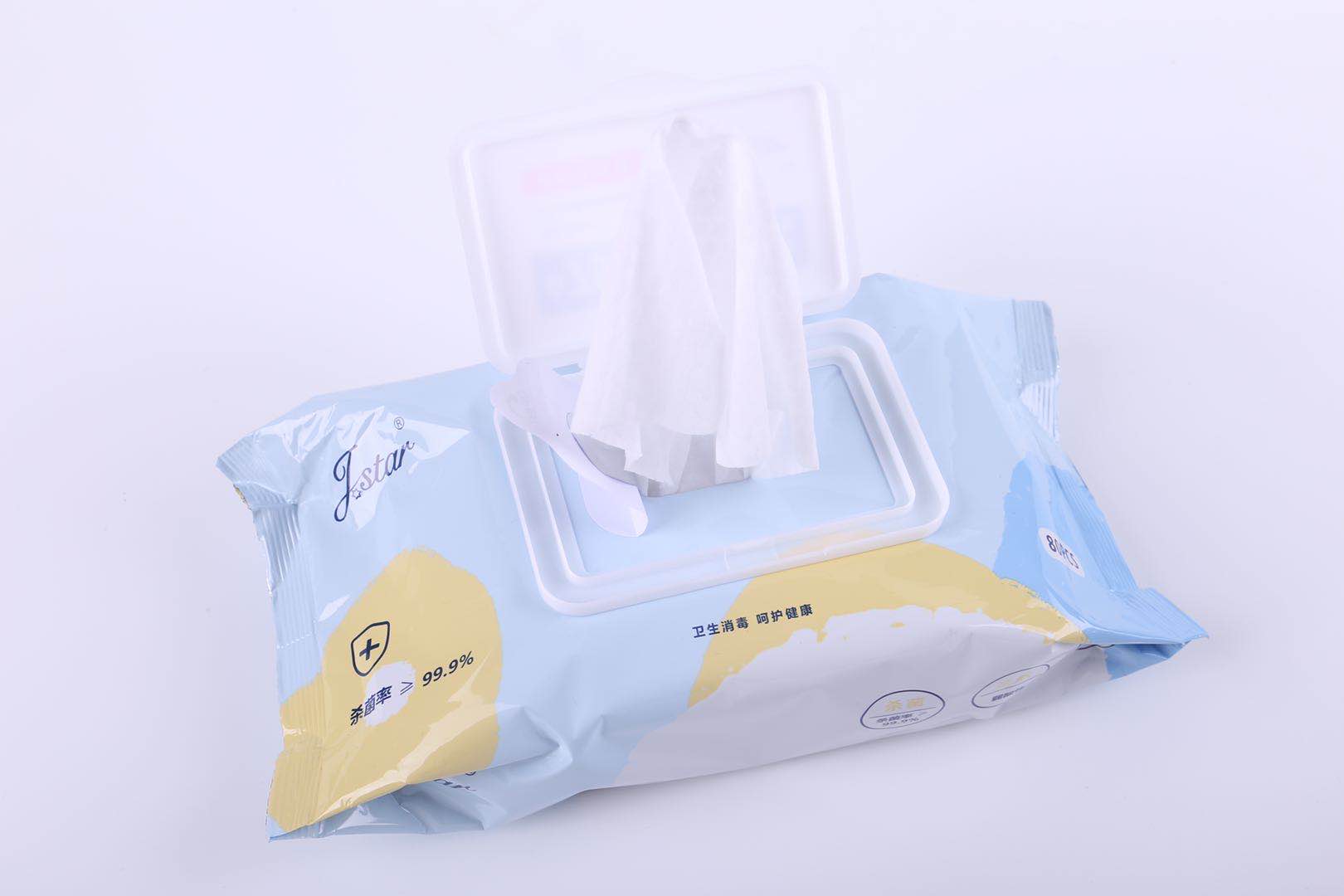 Yiwu Good Goods 80-alcohol disinfectant wipes full figure