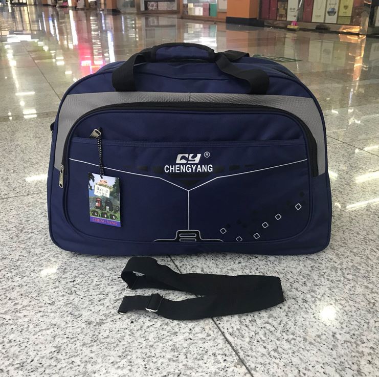 Yiwu quality waterproof nylon hand-held travel bags, business trip and travel luggage bags for men and women, short-distance travel bags Specification image