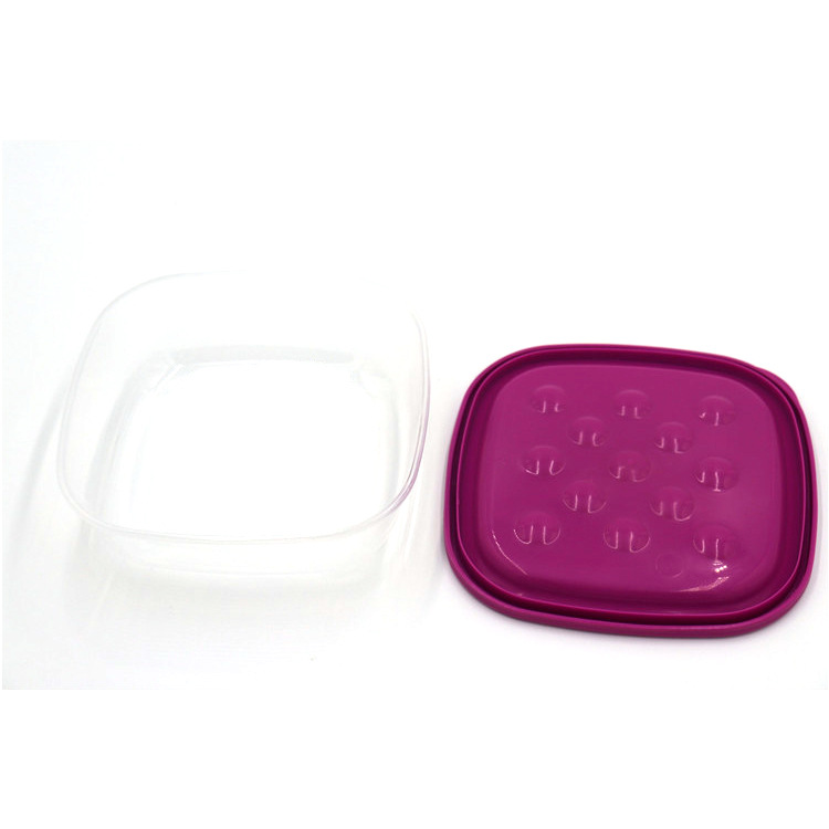 义乌好货 创意家居3件套方形餐盒可进微波炉塑料保鲜盒瓦良格详情图3