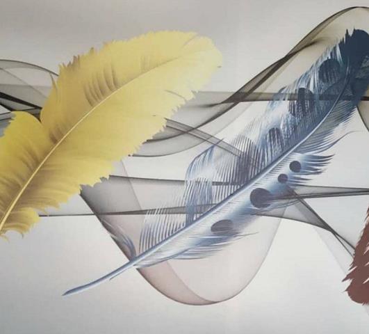 新华轩80X150cm晶瓷床头画装饰画产品图