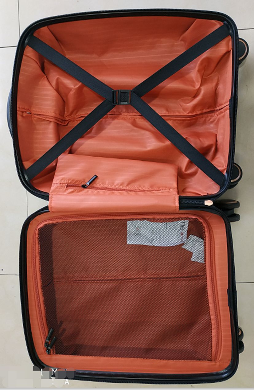 The H282 Yiwu Quality Goods soft and hard combined carry-on suitcase has a fashionable appearance and design, making it suitable for business trips and short trips Specification image