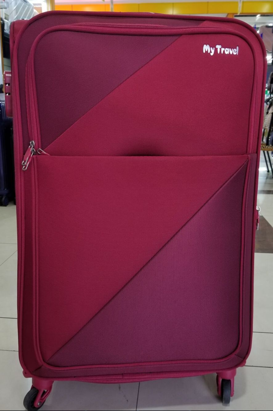 义乌好货 铝合金拉杆密码锁防水面料静音万向轮一体手把旅行箱