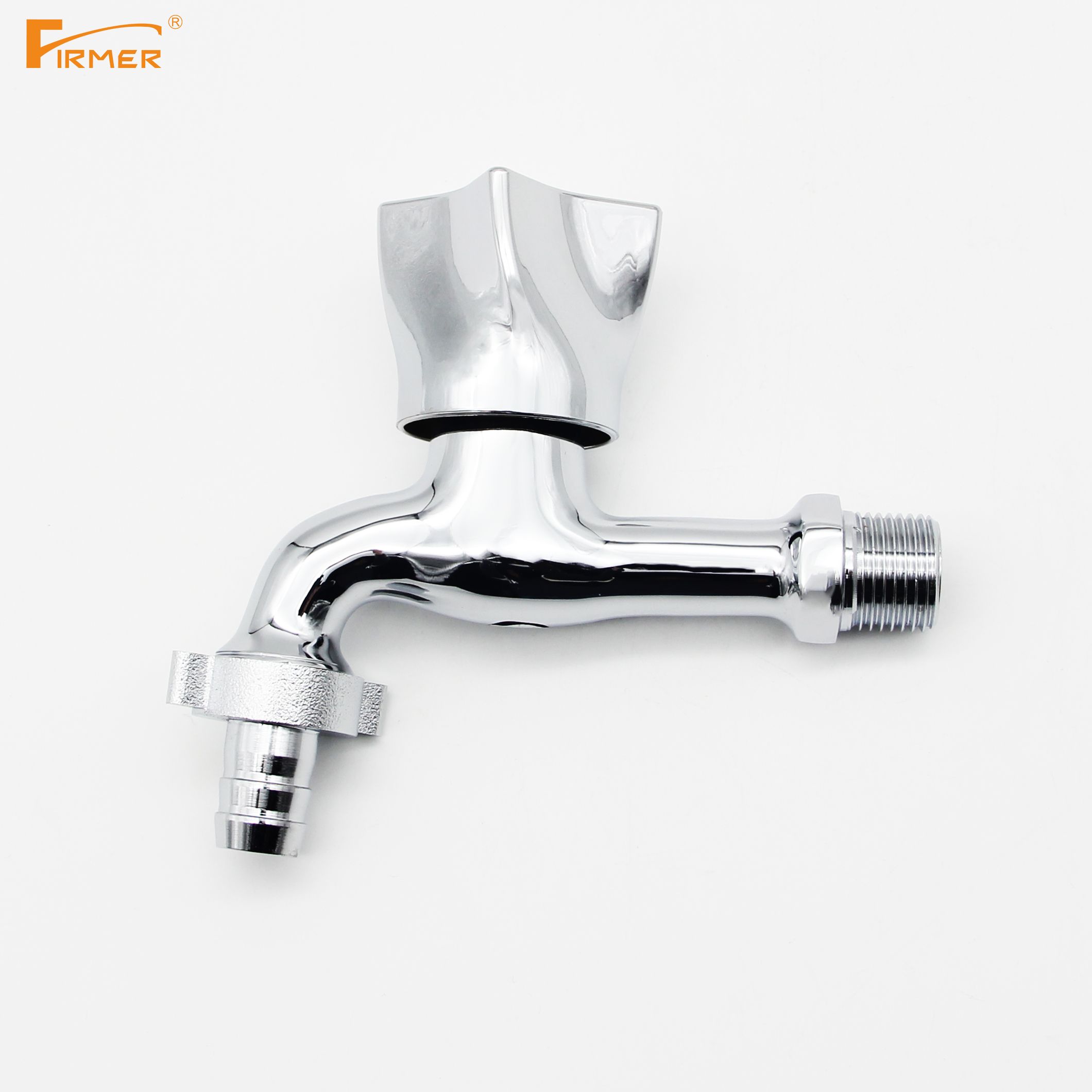 FIRMER electroplating large hand wheel single cooling washing machine faucet washing machine nozzle