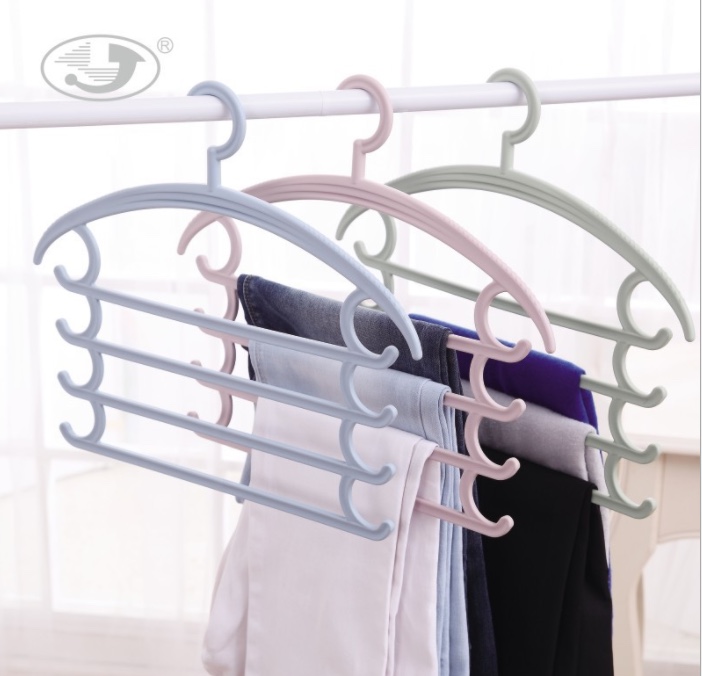 义乌好货多功能魔术裤架衣柜挂裤子塑料晾衣架
