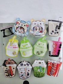 Cartoon oil pack stretch stand Quicksand phone stand