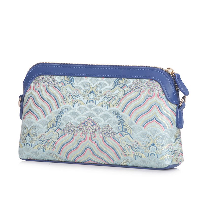 Yiwu Good Goods Rose About Silk Bag Ladies Crossbody Bag Retro Chinese Style Hand Bag Qipao Dress Bag details Picture