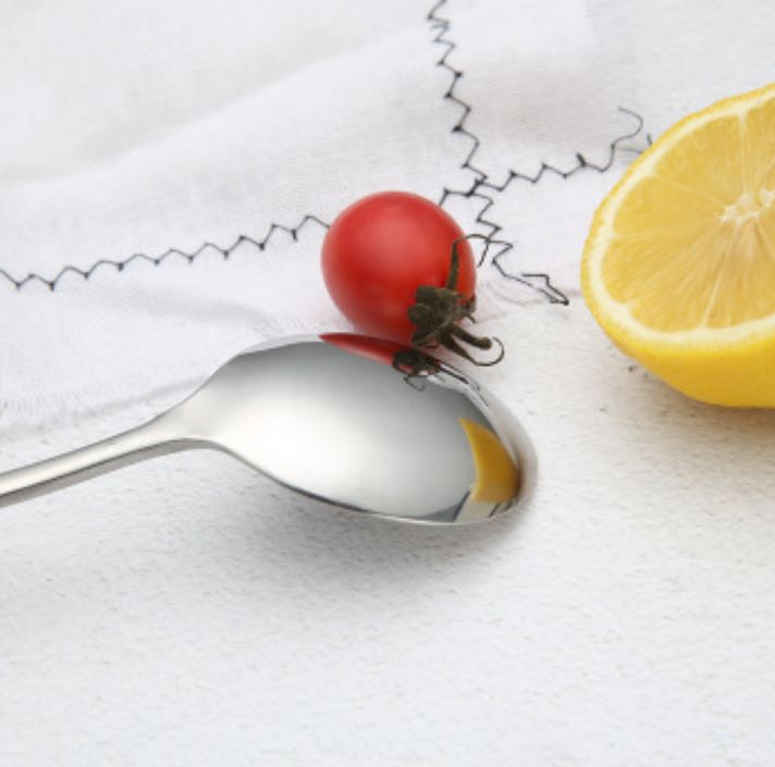 Yiwu Good Goods Stainless Steel Spoon Tableware Spoon Long Handle Coffee Spoon Children Soup Spoon details Picture