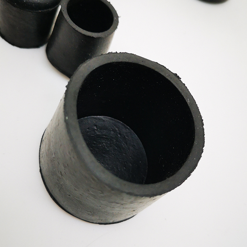 Yiwu Good Goods Round Rubber Foot Mat Soft Rubber Outer Foot Cover Stainless Steel Pipe Aluminum Pipe Iron Pipe details Picture