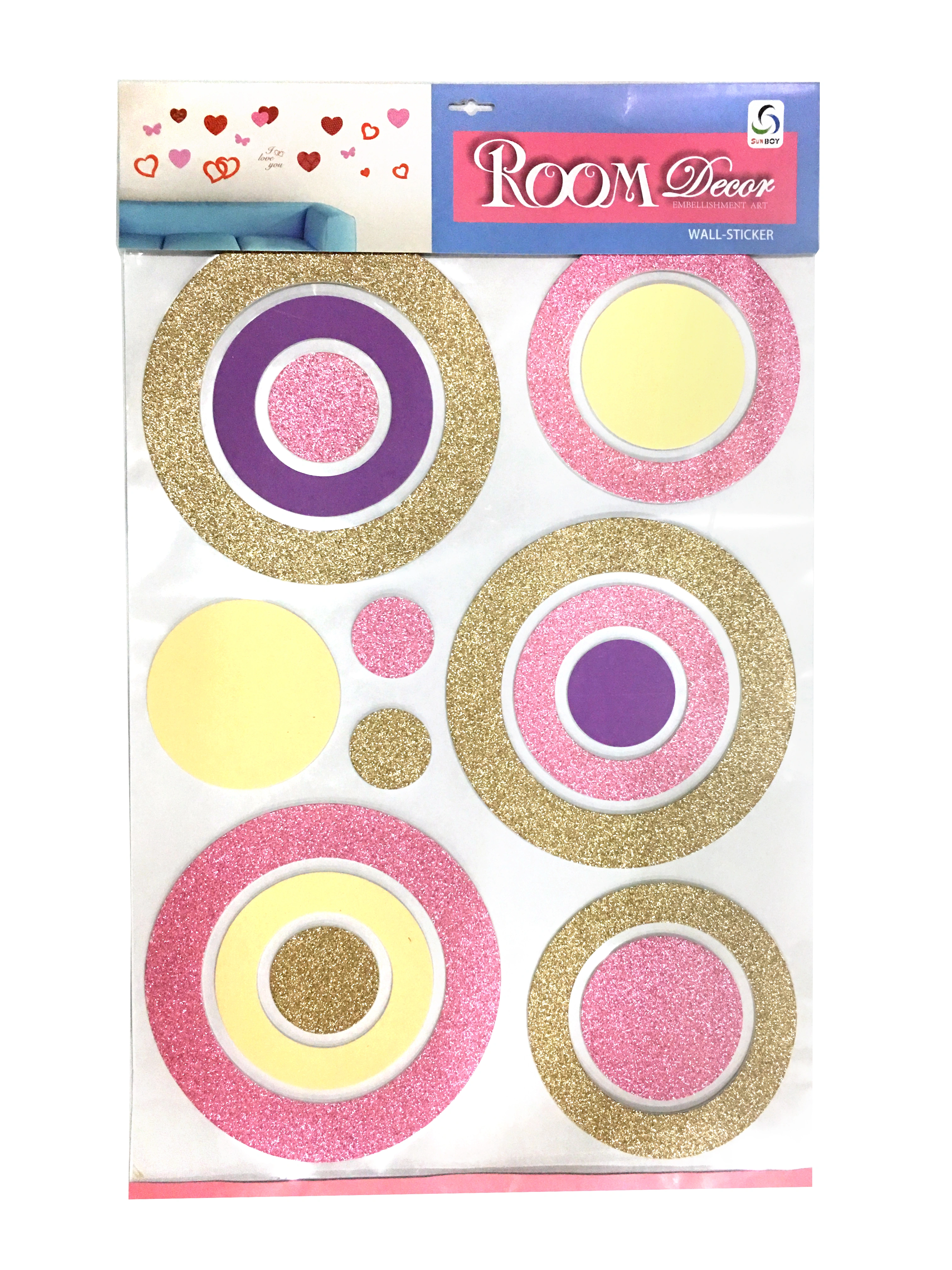 E1Z Gold Powder EVA combination sticker detail image 1
