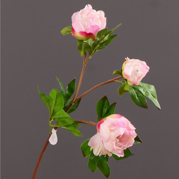 Imitation peony living room imitation flower imitation flower decoration piece silk flower fake flower little peony