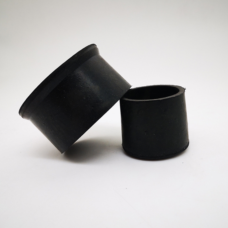 Yiwu Good Goods Round Rubber Foot Mat Soft Rubber Outer Foot Cover Stainless Steel Pipe Aluminum Pipe Iron Pipe