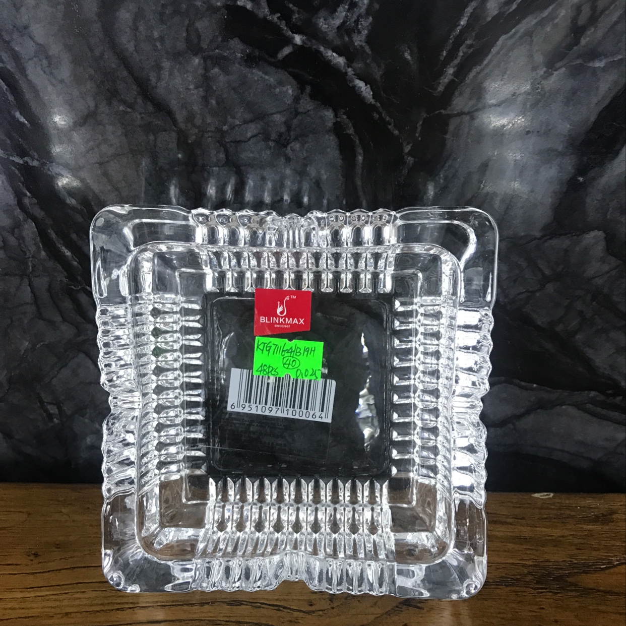 烟缸水晶玻璃烟灰缸厂家直销批发