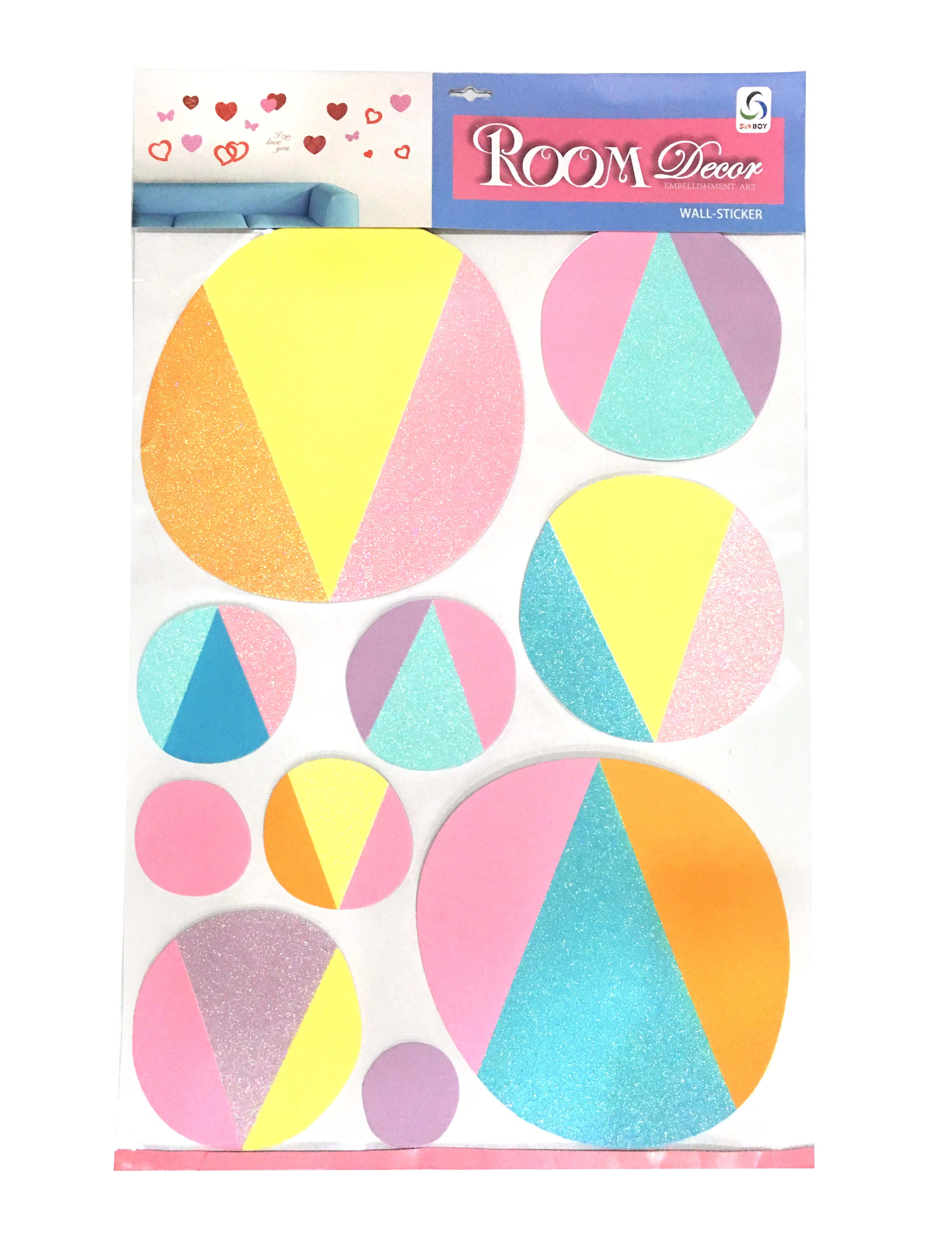 E1Z Gold Powder EVA combination sticker detail image 3