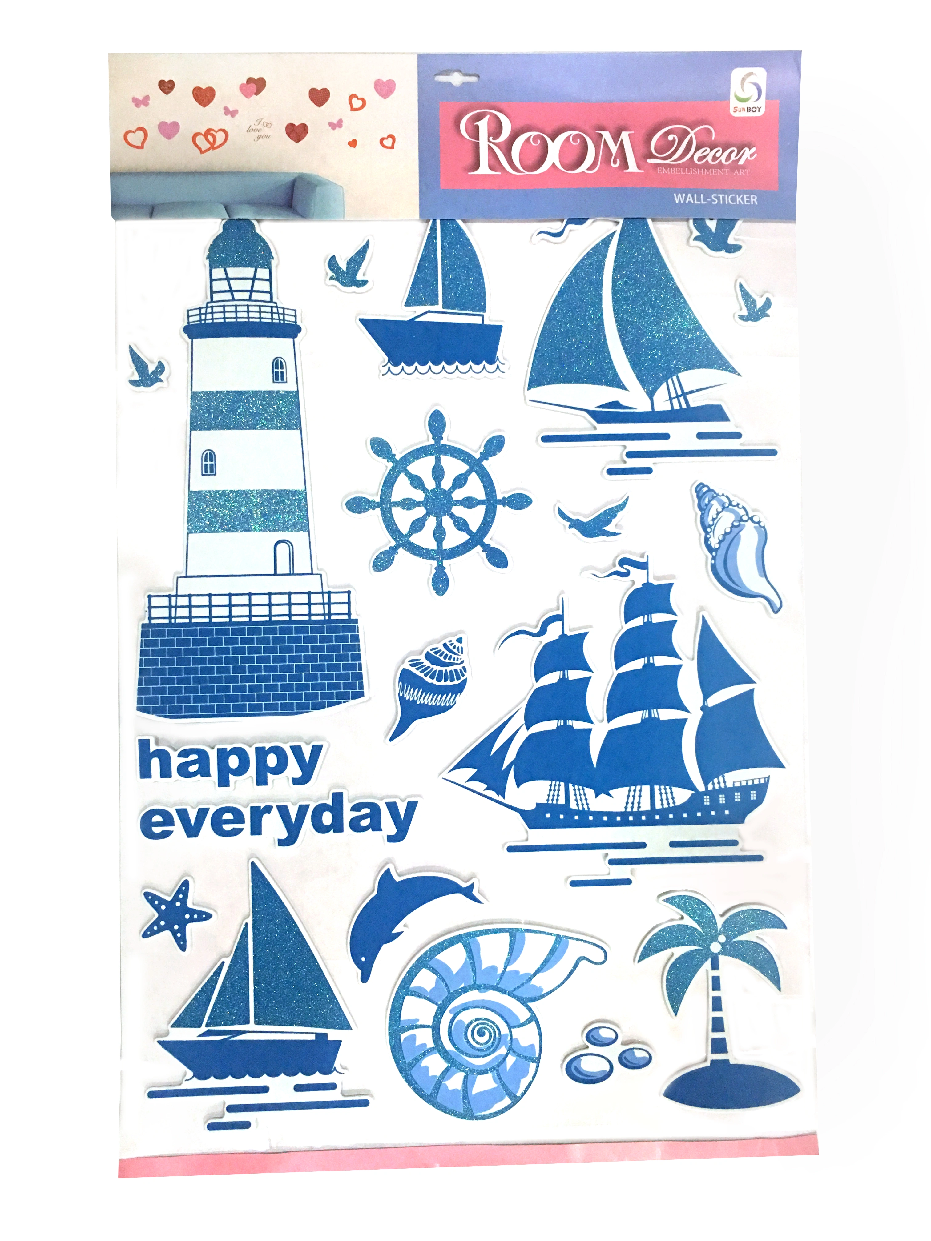 E1Z Gold Powder EVA combination sticker detail image 14