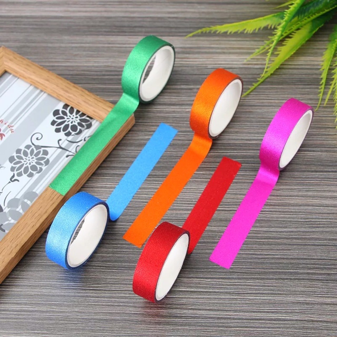 创意DIY金粉金葱胶带 彩色闪光胶带DIY手工装饰贴纸详情图7