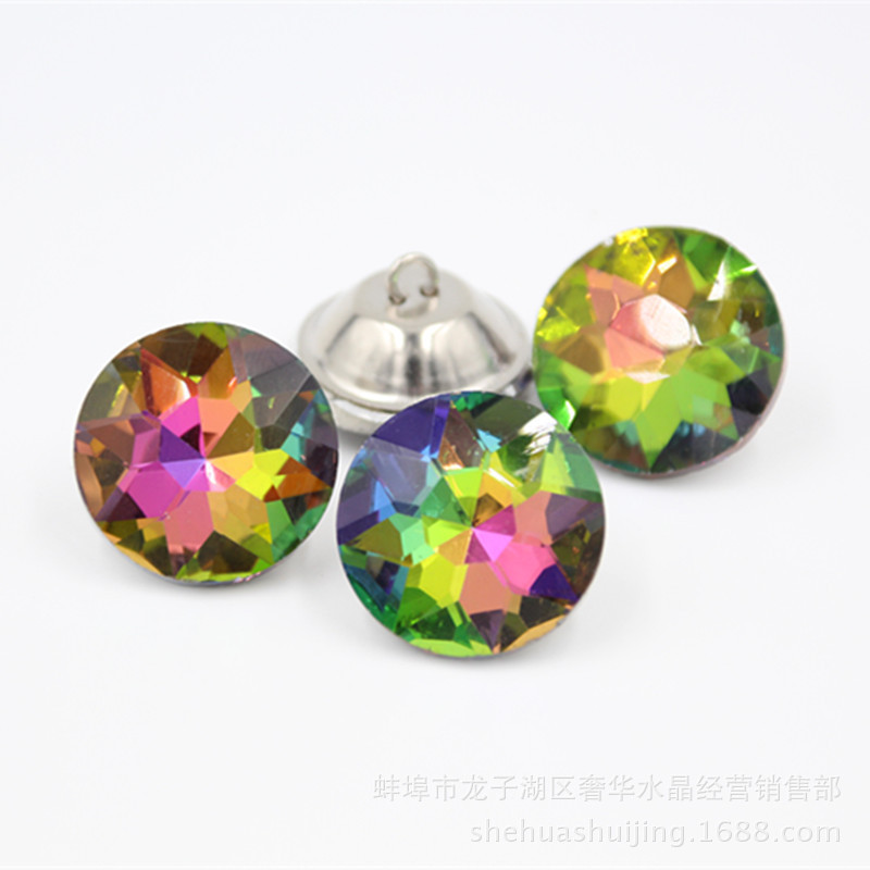 义乌好货 卫星扣水晶扣软包扣水晶钉扣软包钻沙发水晶拉扣细节图