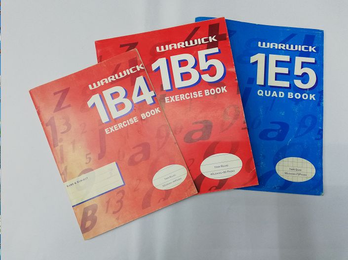 厂家定制 1B4 1B5  1E5欧美学生笔记本  软抄本 骑马钉练习册