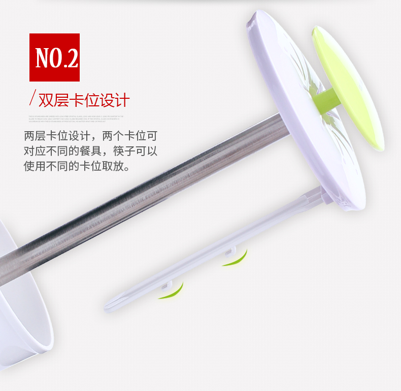 高硼硅玻璃餐具盒筒沥水带盖筷子筒详情图9