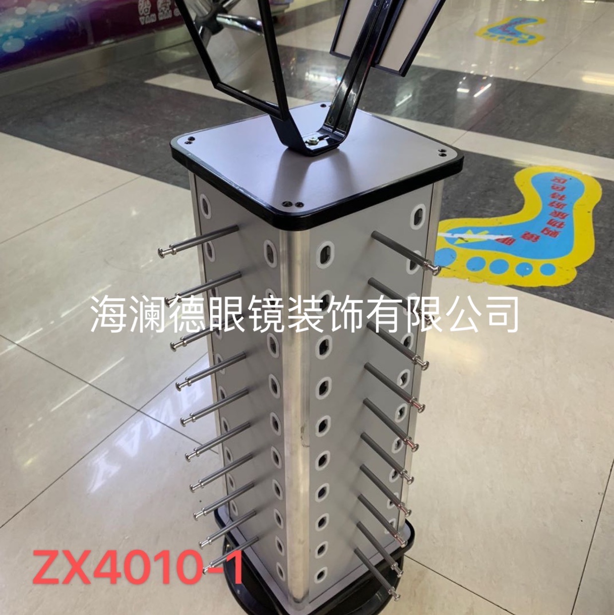 ZX4010海澜德眼镜装饰有限公司工厂直销批发零售眼镜架饰品架展示架木架样品柜眼镜展架