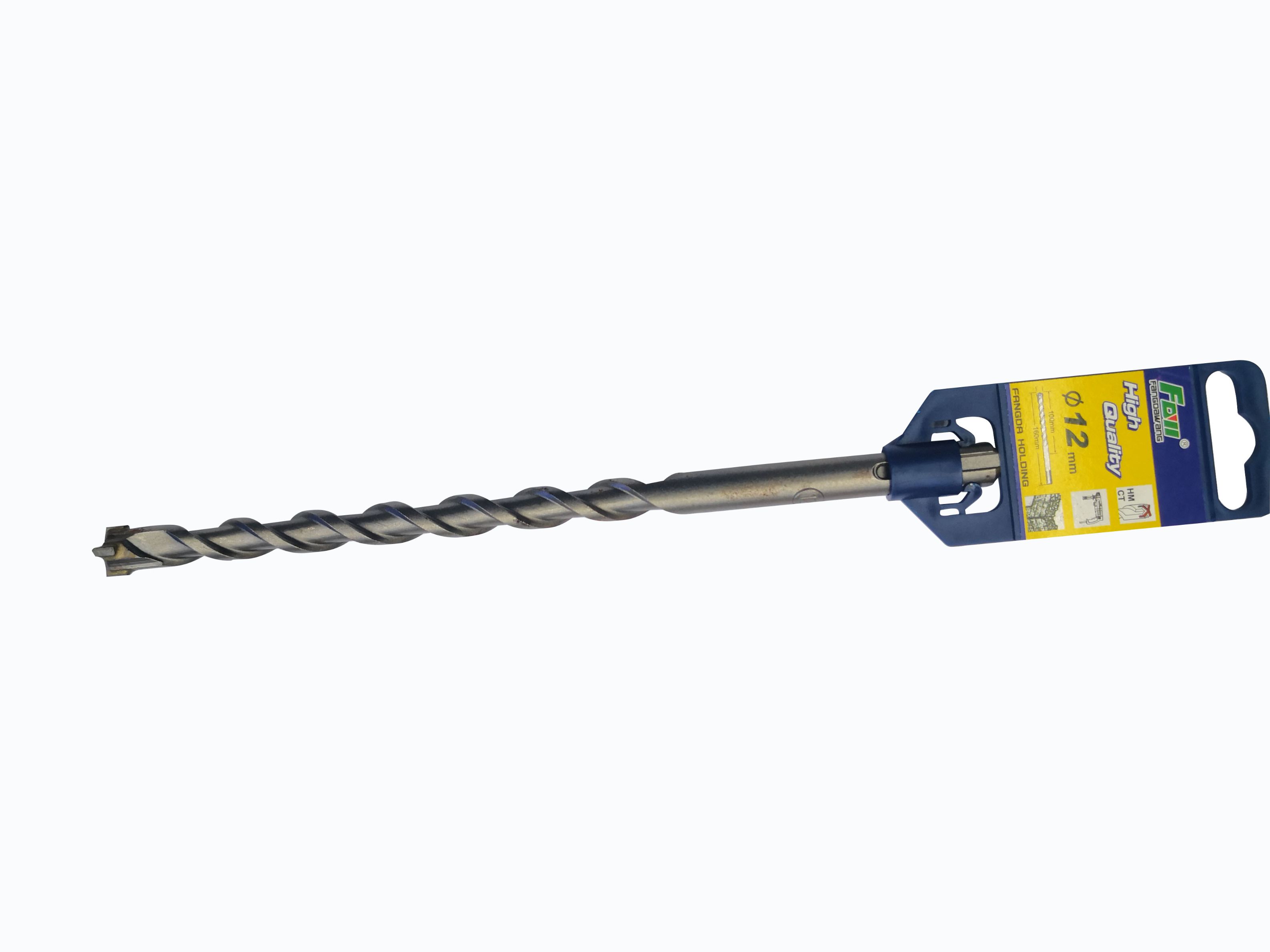 FDW square king handle four pit square trench concrete cross hammer bit through wall high quality 6X110 thumbnail