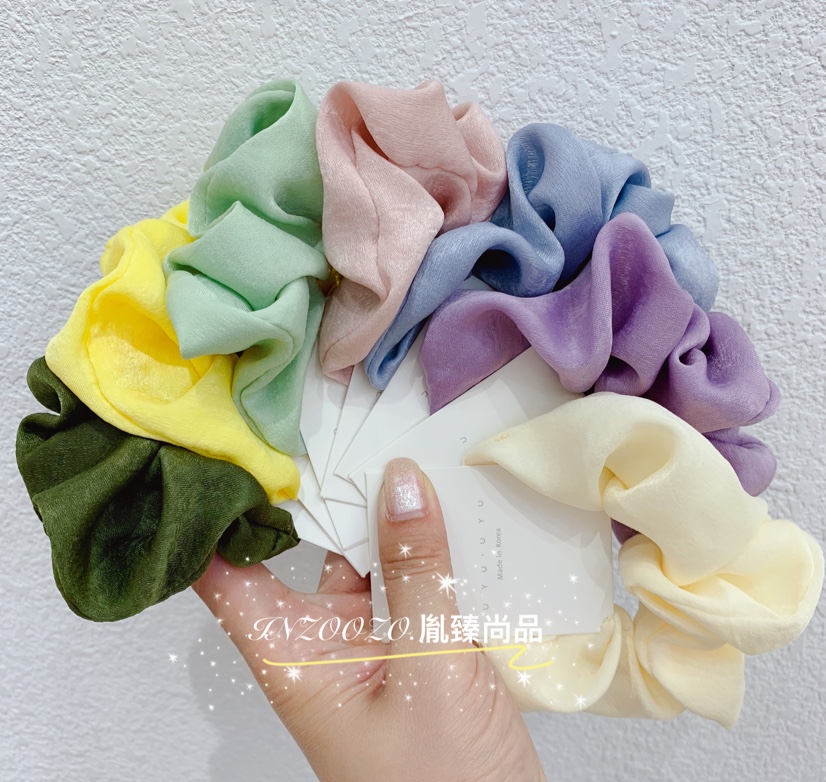 爆款虞书欣同款布艺发圈