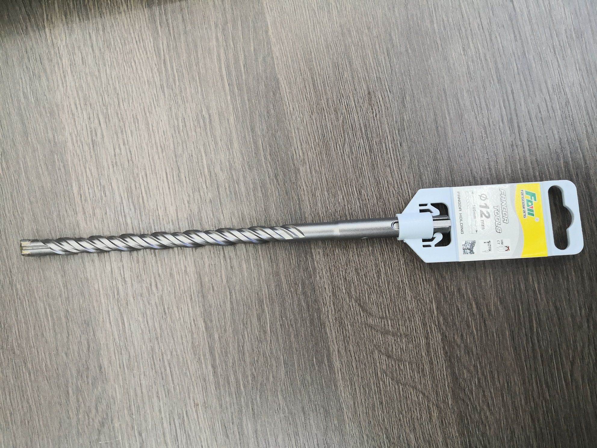 FDW king handle electric hammer bit cross double groove impact bit through the wall for concrete 12X160 thumbnail