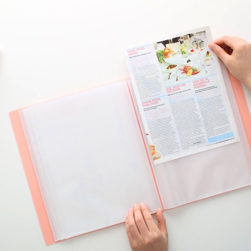 Full-standard TRANBO transparent data booklet, 10 to 100 pages detail image 4