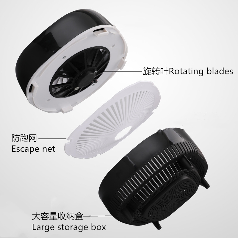 NV-812 LED灭蚊灯光触媒灭蚊器家用USB灭蝇驱蚊器详情图2