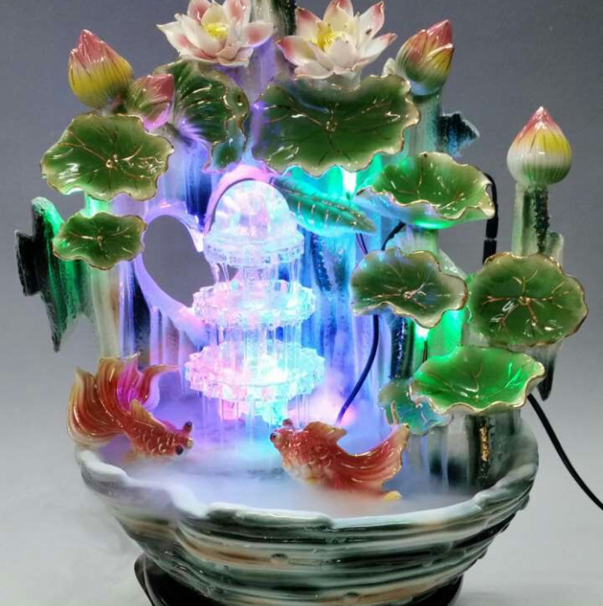 Colorful porcelain series of flowers blossoming riches and honour