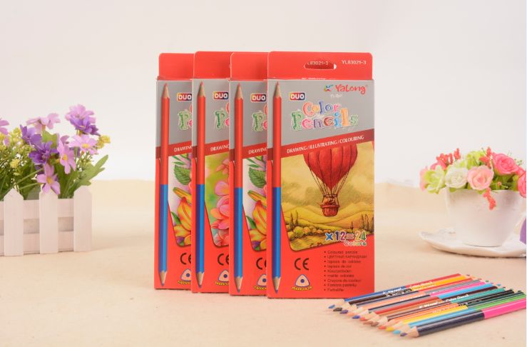 Yalon Culture Student Stationery Office Culture Writing Instrument Pencil Color Pencil Color Lead