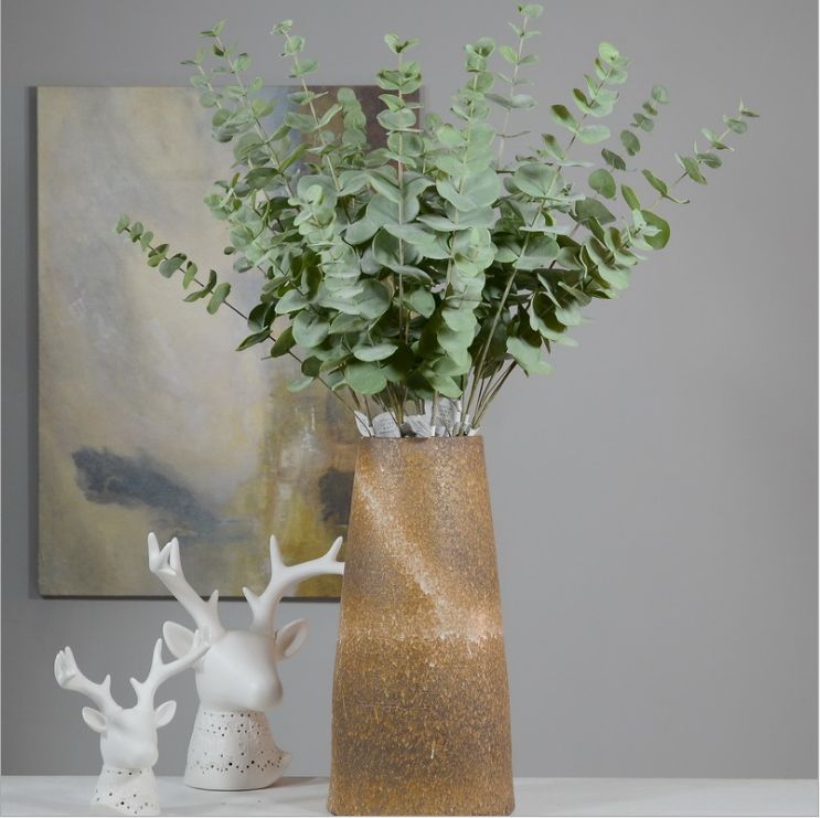 Manufacturer direct simulation indoor decoration plant wholesale simulation green leaf money leaf money grass especially galilee leaf