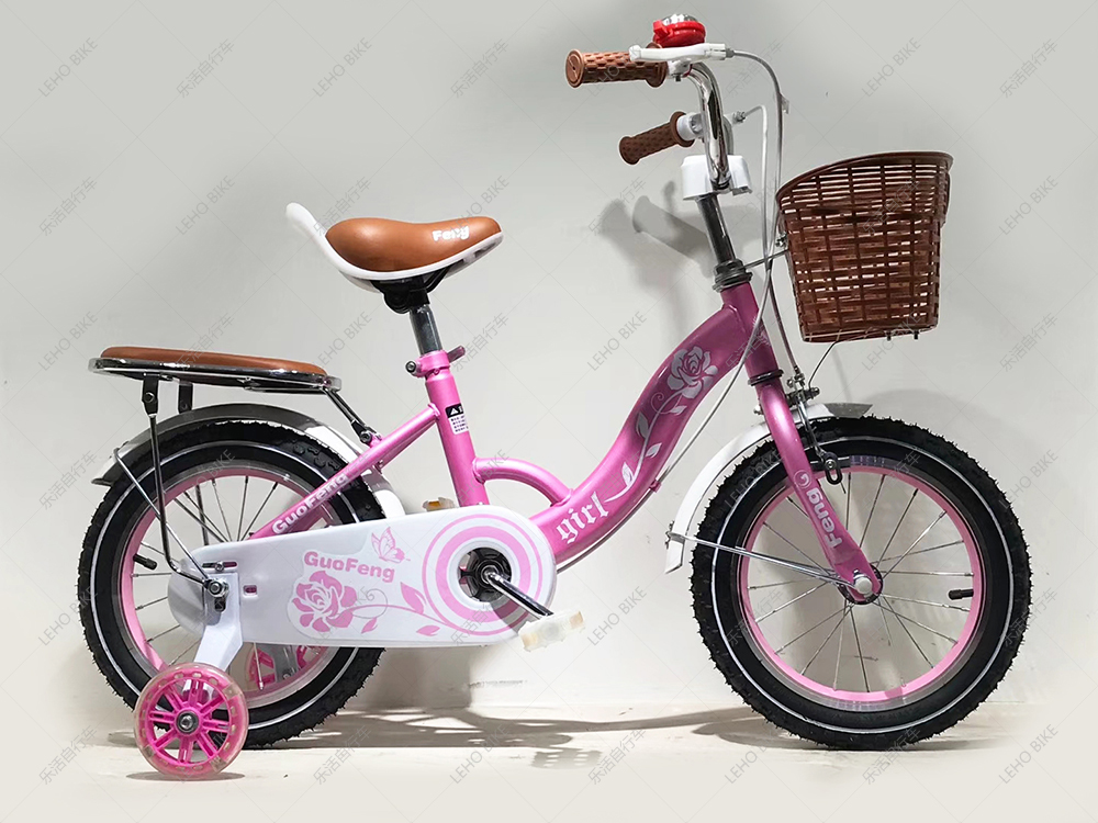 义乌好货 12寸玫瑰仙子 儿童自行车 leho bike 铝轮 带后座详情图1
