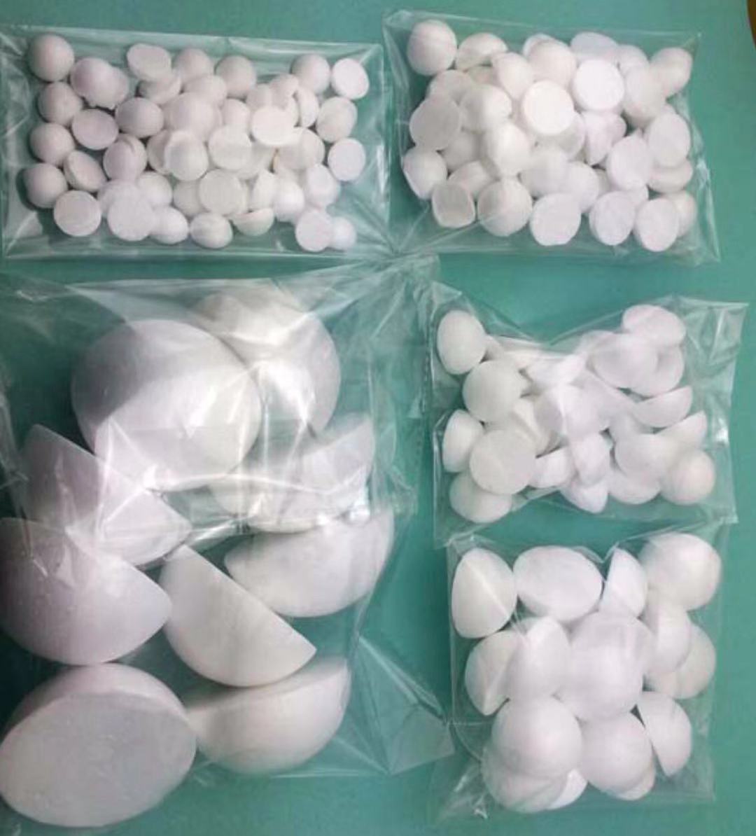 Foam Hemispheres Di Y Hand-Arranged Flower Painting Creative Toy Materials details Picture