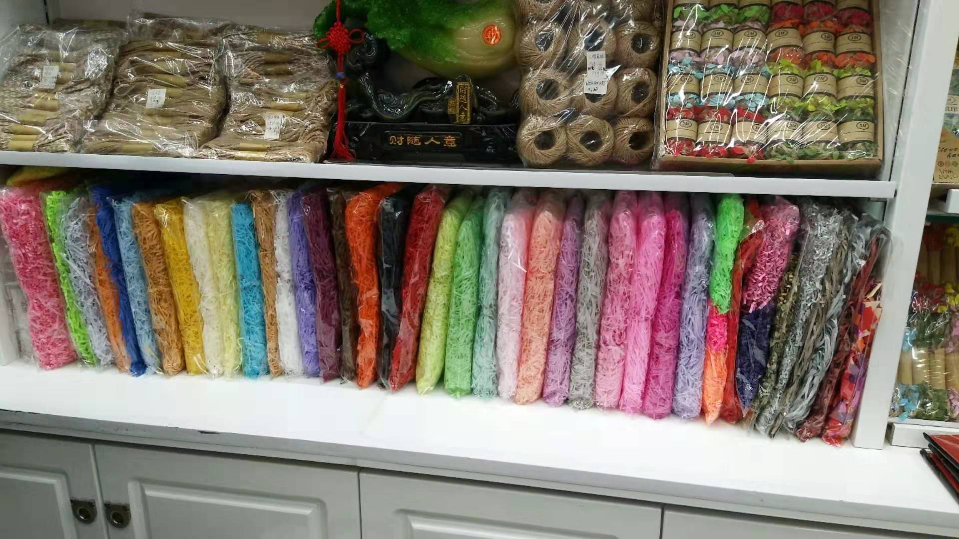 包装日用包装礼品包装DIY手工材料彩色填充物