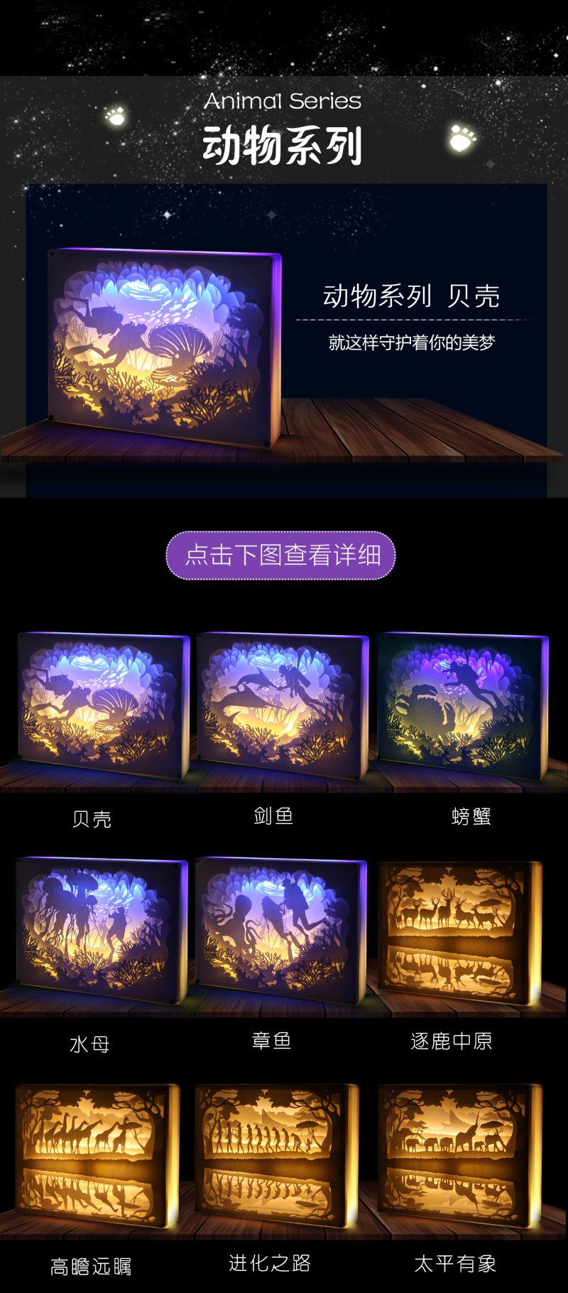 2020年新款新品创意小夜灯礼品灯LED灯USB一件代发工厂直销详情图8