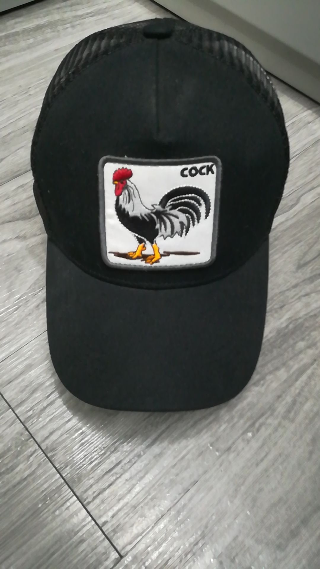 European and American style breathable patchwork animal embroidery net caps for men and women, trendy baseball caps for outings, sunshade headscarves and accessories full figure