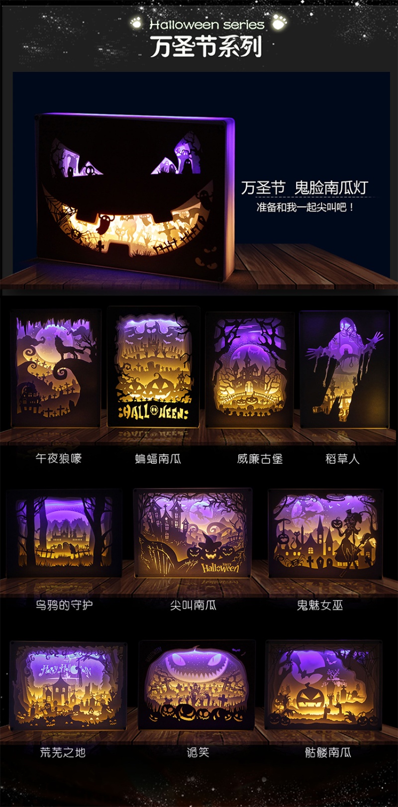 2020年新款新品创意小夜灯礼品灯LED灯USB一件代发工厂直销详情图9