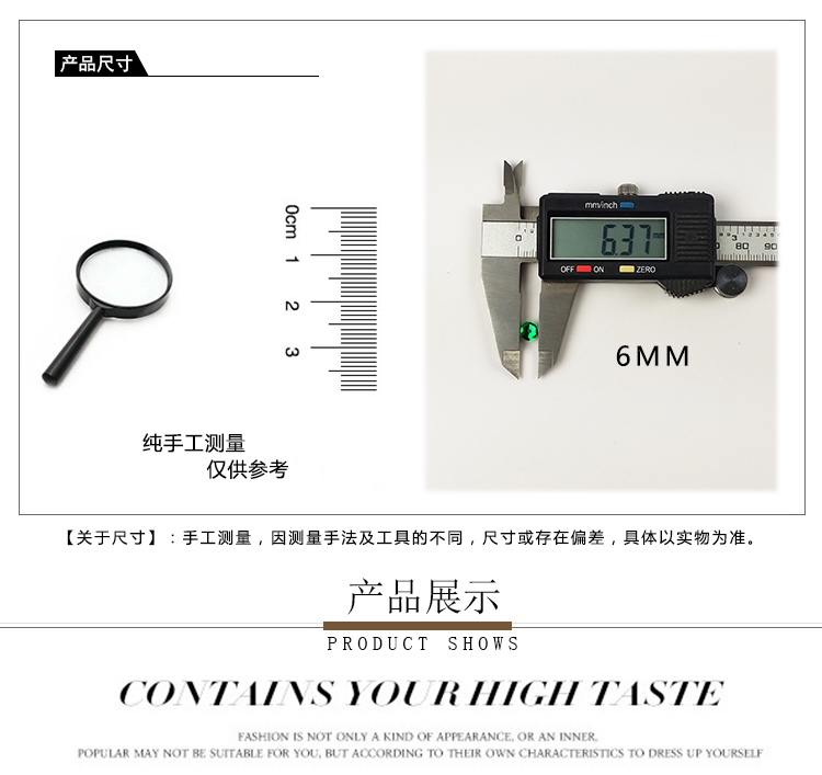 6mm圆形珠片pvc亮片银底凹片diy饰品弱视训练线穿孔珠片服装材料详情图3