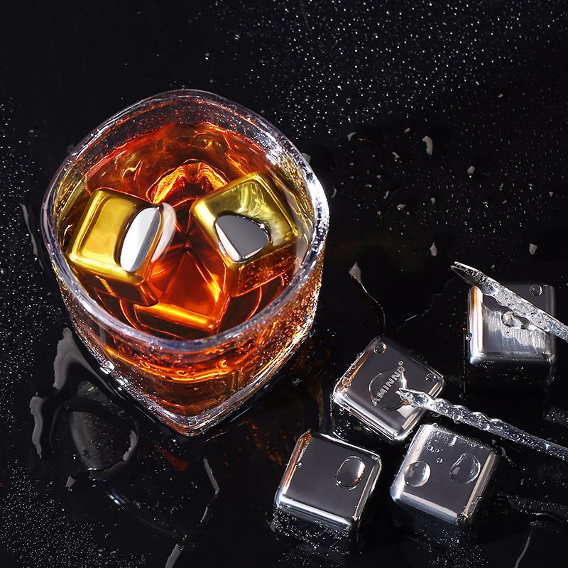 Yiwu Selection 304 stainless steel ice ice metal ice wine quick-frozen whiskey grain Douyin ice ware ice folder thumbnail
