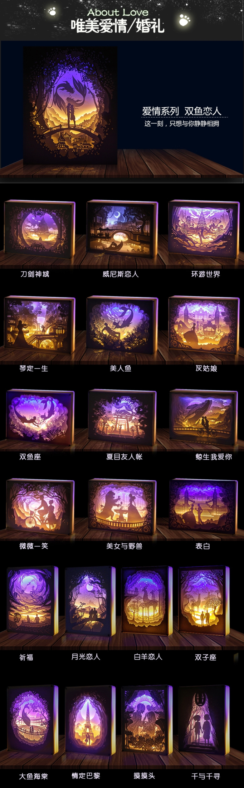 2020年新款新品创意小夜灯礼品灯LED灯USB一件代发工厂直销详情图10