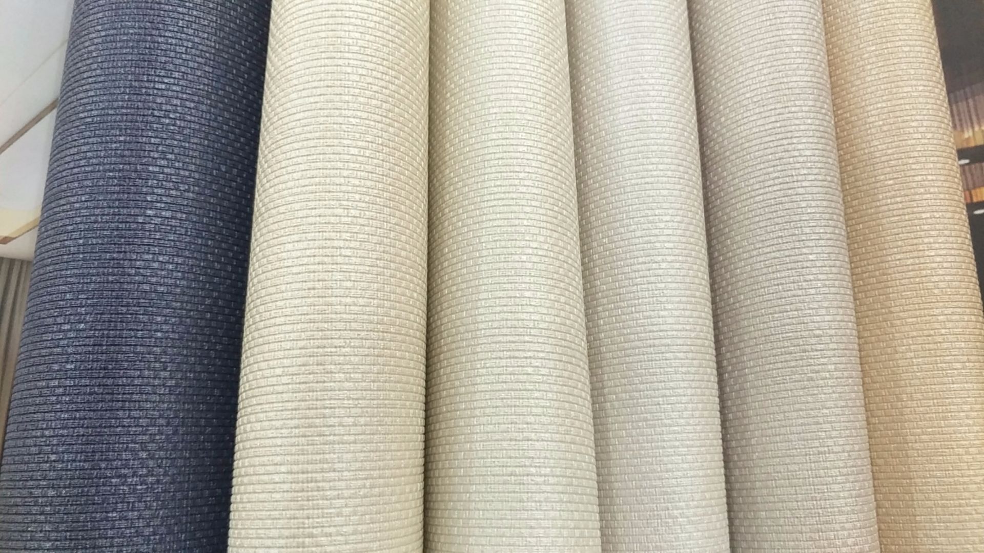 Hotel decorative wall fabric, hotel wall fabric 1.37 PVC engineering wall fabric, flame-retardant, waterproof and fireproof