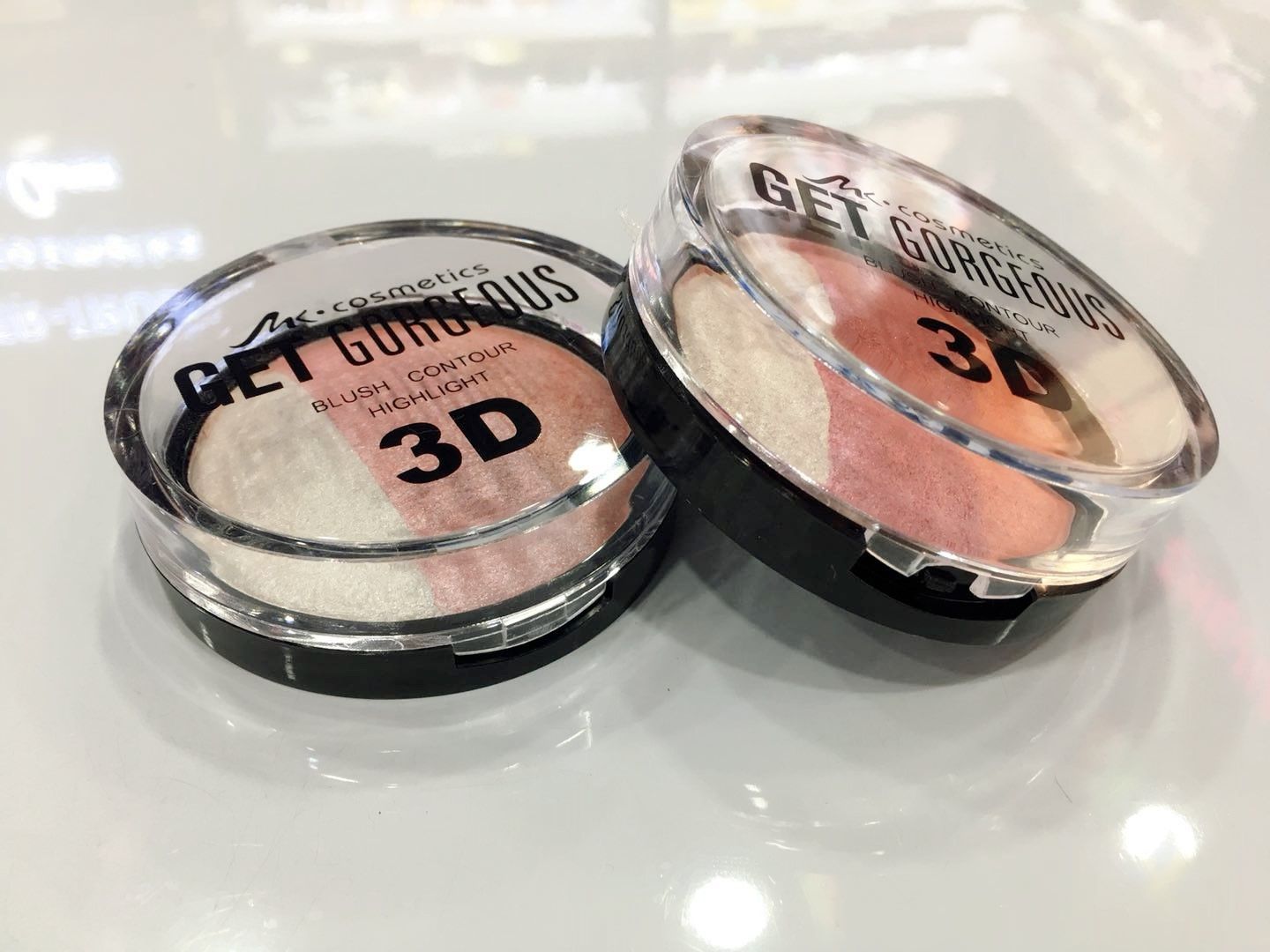 The New Instagram Instagram Red Natural Toning Powder Shadow Nose Shadow Blush Highlight Combination Makeup Specification drawing