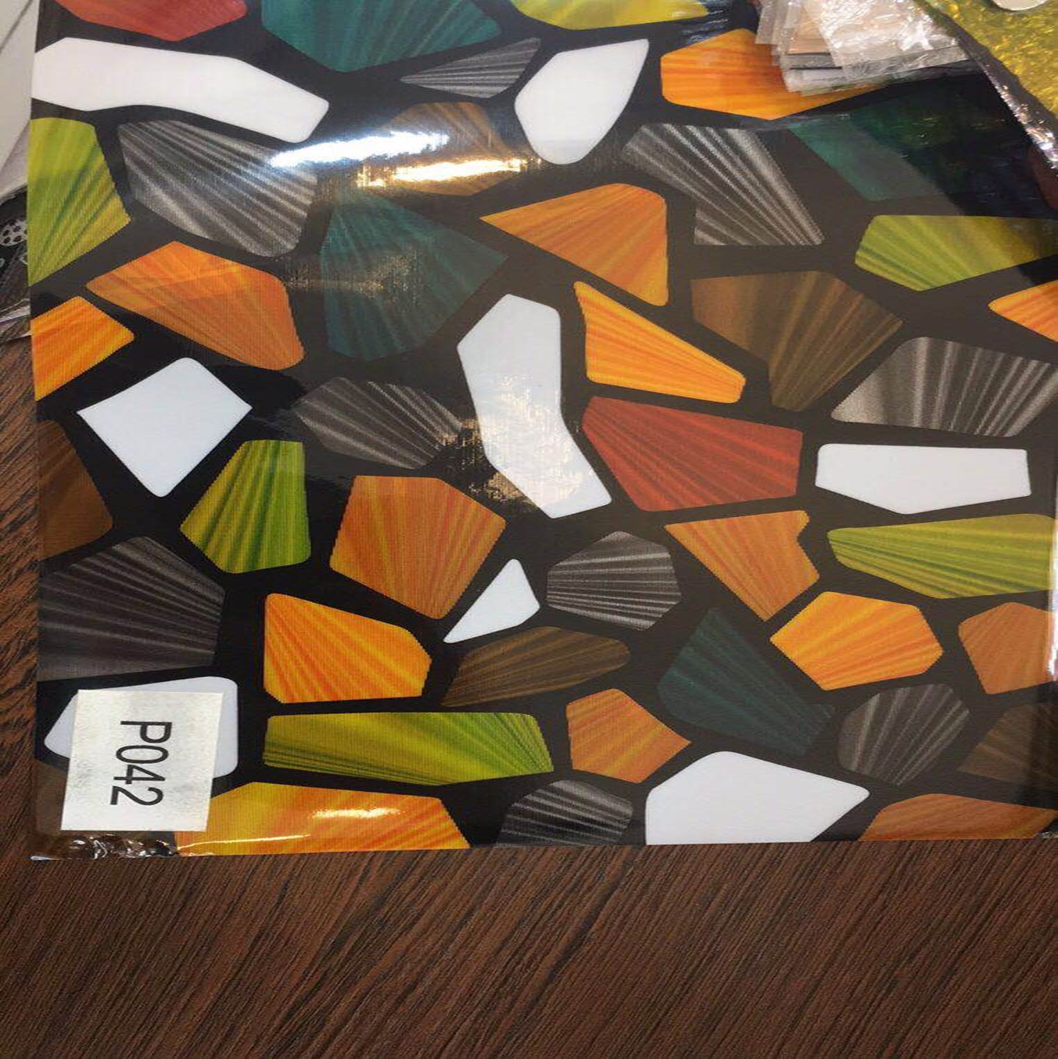Yiwu Selection printed electrostatic glass paste electrostatic wallpaper wall paste wall painting thumbnail