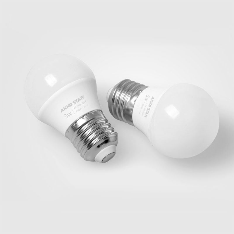 3WE27 Screw socket multi-power energy-saving high-brightness LED bulb details Picture